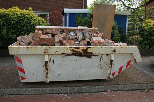 Professional team clearing a house in Islington