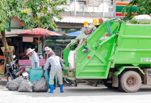 Eco-friendly garden clearance practices in action