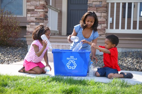 Variety of items being cleared from a home